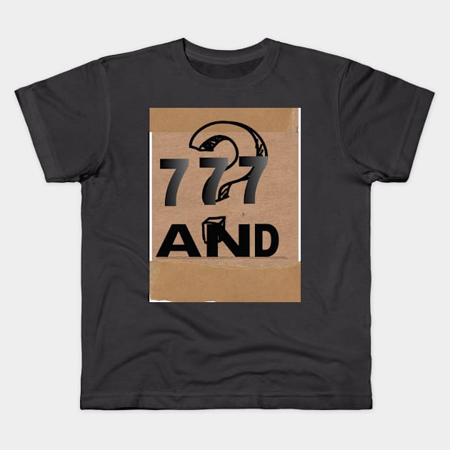 777 Kids T-Shirt by Àjan84